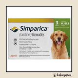 Simparica Anti Tick and Flea Chewable for Dogs