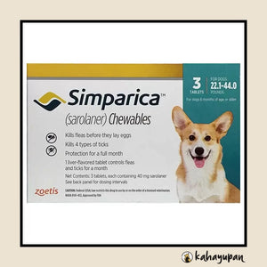 Simparica Anti Tick and Flea Chewable for Dogs