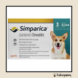 Simparica Anti Tick and Flea Chewable for Dogs