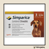 Simparica Anti Tick and Flea Chewable for Dogs