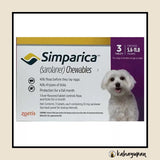 Simparica Anti Tick and Flea Chewable for Dogs