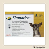 Simparica Anti Tick and Flea Chewable for Dogs
