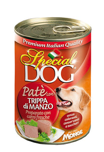 Monge Special Dog Pate` Canned Wet Food Beef Tripe