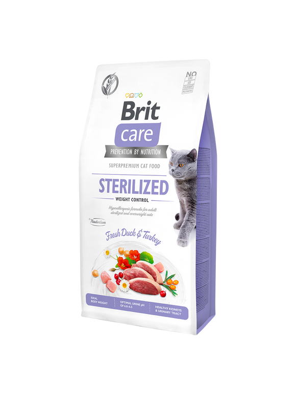Brit Care Cat Grain Free Sterilized and Weight Control