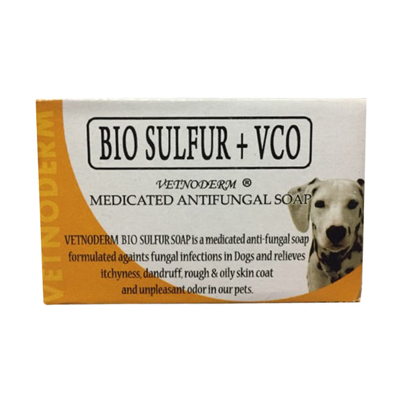Vetnoderm Sulfur + Vco Medicated Anti-Fungal Soap