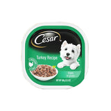 Cesar Gourmet Dog Food in Sealed Tray Turkey Recipe