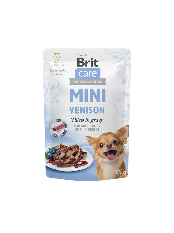 Brit Care Mini Venison Fillets in Gravy