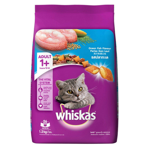 Whiskas Ocean Fish Adult Dry Cat Food