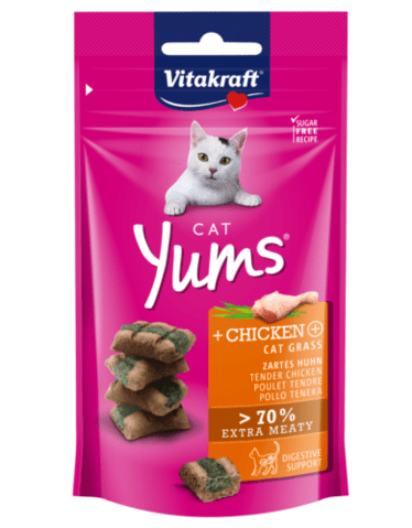 Vitakraft Cat Yums Chicken and Cat Grass